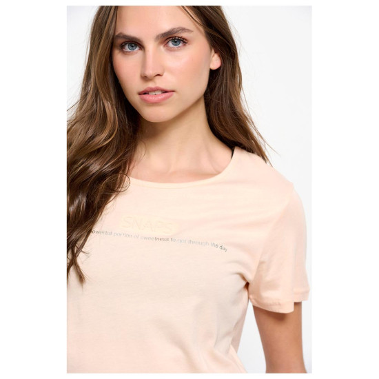 Bodytalk Γυναικεία κοντομάνικη μπλούζα Cropped